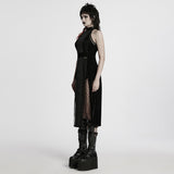 Gothic sexy langes Kleid