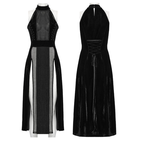 Gothic sexy langes Kleid