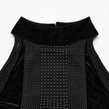 Gothic sexy langes Kleid