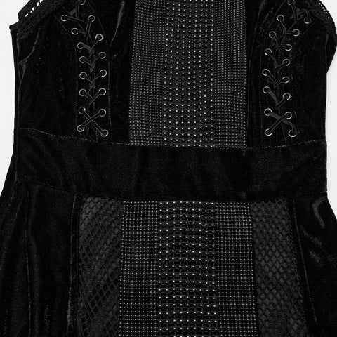 Gothic sexy langes Kleid