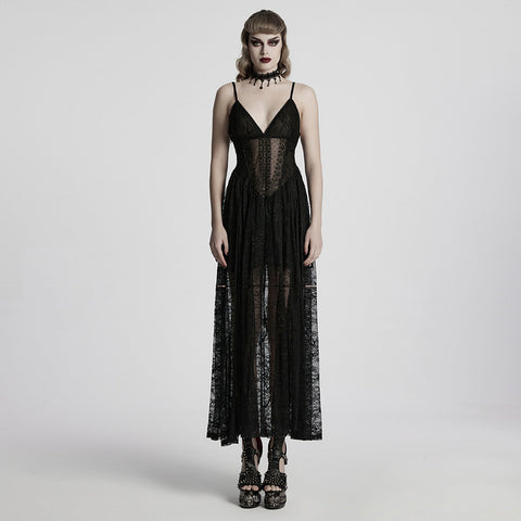 Gothic sexy Spitzenkleid