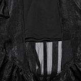 Gothic Romantischer Chiffonrock