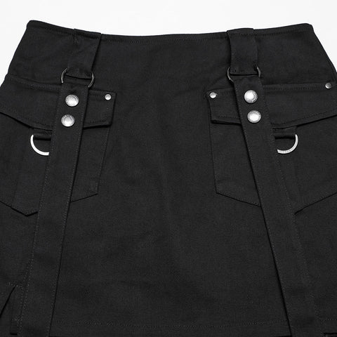 Punk Neckholderkleid