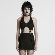 Punk Neckholderkleid