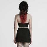 Punk Neckholderkleid