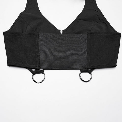 Punk Neckholderkleid