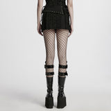 Dekadenter Punk-Jeansrock
