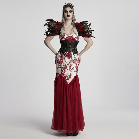 Gothic glamouröses Kleid