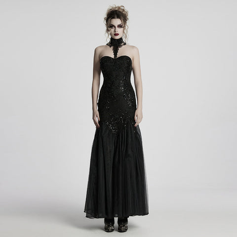 Gothic glamouröses Kleid