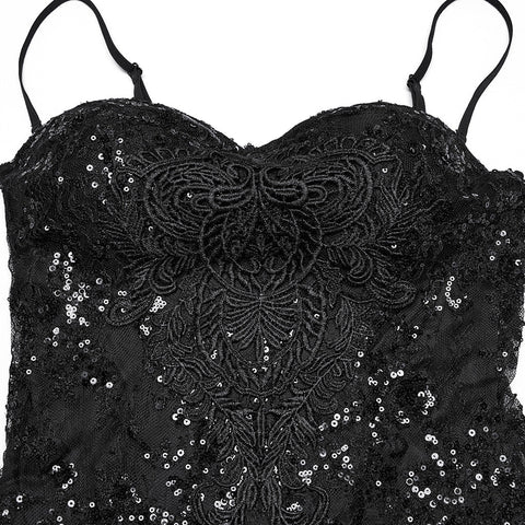 Gothic glamouröses Kleid
