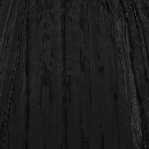 Gothic sexy Göttin Chiffon langer Rock