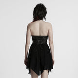 Punk Neckholderkleid
