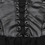 Punk Neckholderkleid