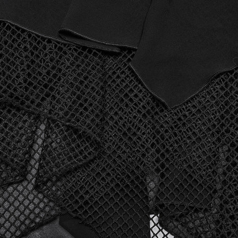 Punk Neckholderkleid