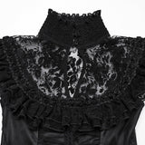 Gothic Kleid mit kleinen fliegenden Ärmeln