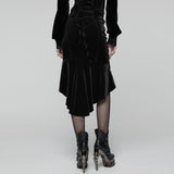 Gothic-Rosen-Fischschwanzrock