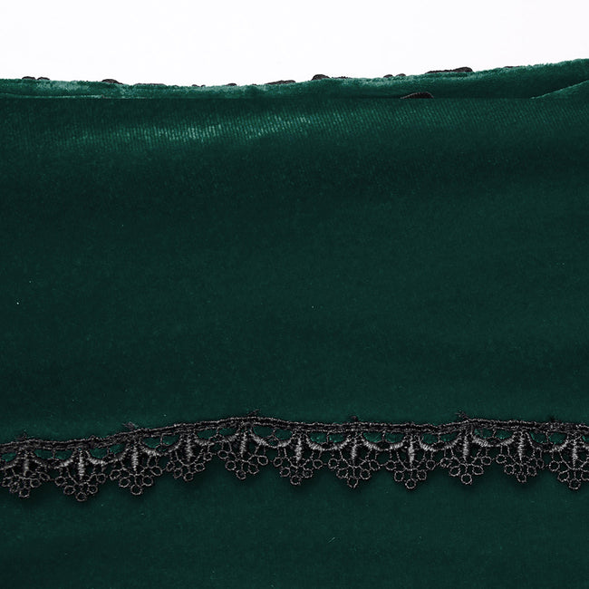 Gothic-Rosen-Fischschwanzrock