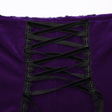 Gothic-Rosen-Fischschwanzrock