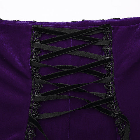 Gothic-Rosen-Fischschwanzrock