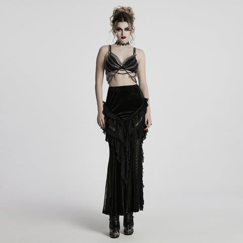 Punk-Metallkettenkleid