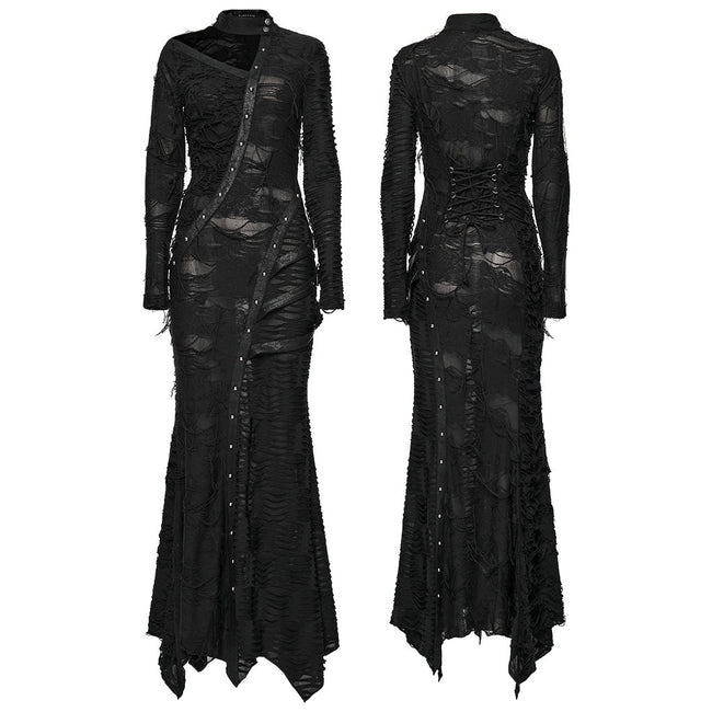 Punk-Kleid, asymmetrisch, dekadent