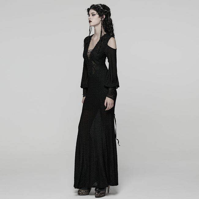 Elegantes, transparentes Gothic-Kleid