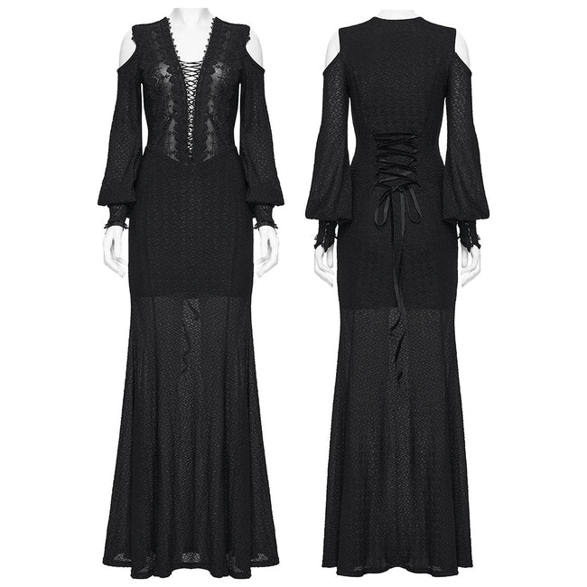 Elegantes, transparentes Gothic-Kleid