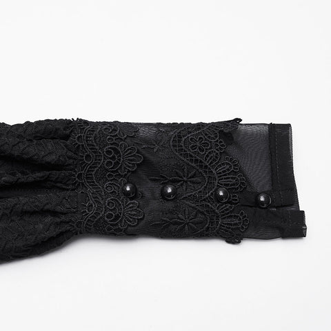 Elegantes, transparentes Gothic-Kleid