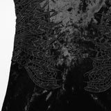 Gotisches Fischschwanzkleid im Hofstil