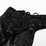 Gotisches Fischschwanzkleid im Hofstil