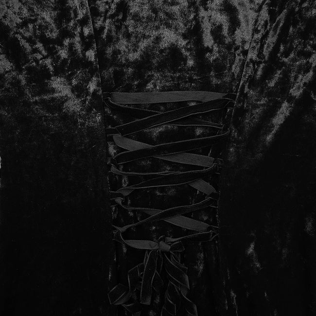 Gotisches Fischschwanzkleid im Hofstil