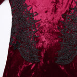 Gotisches Fischschwanzkleid im Hofstil