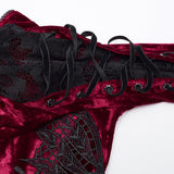 Gotisches Fischschwanzkleid im Hofstil