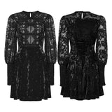 Süßes Gothic-Spitzenkleid