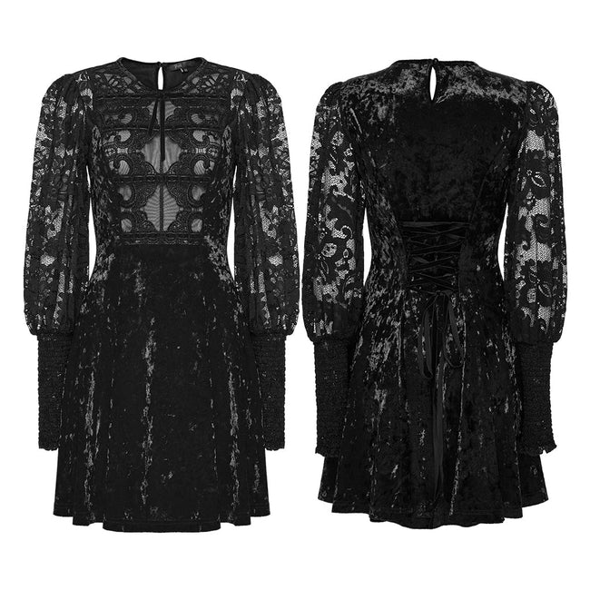 Süßes Gothic-Spitzenkleid