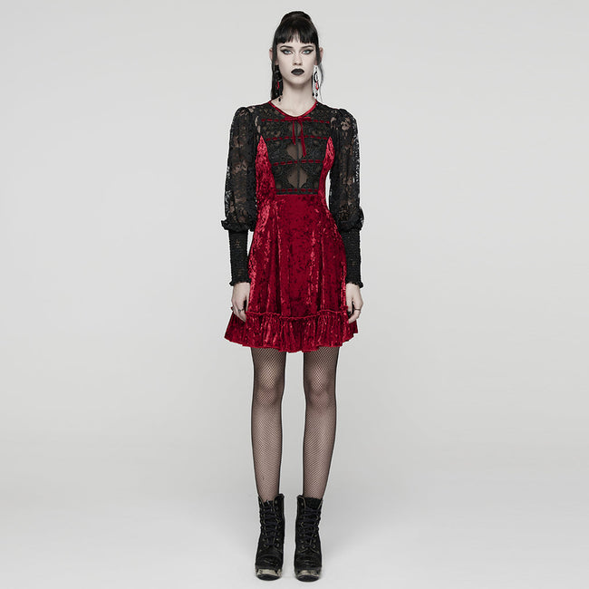 Süßes Gothic-Spitzenkleid