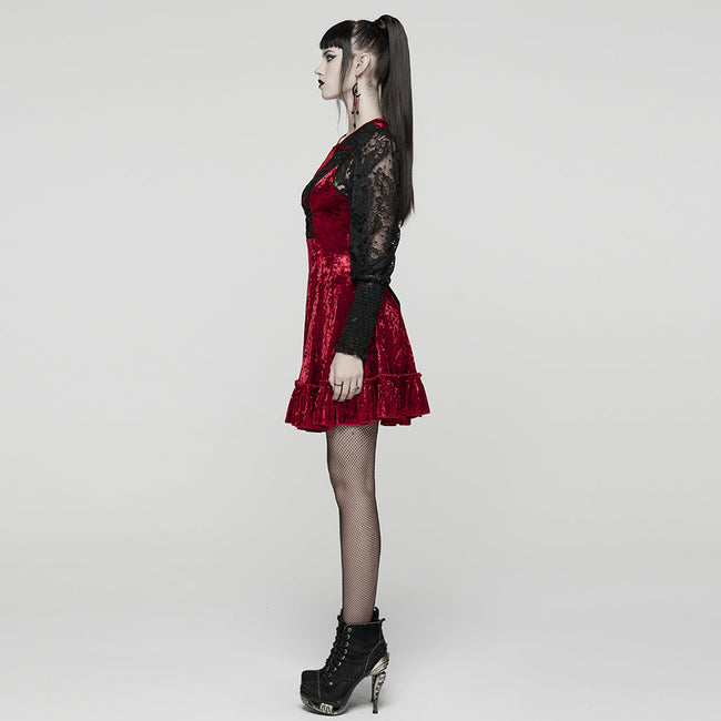Süßes Gothic-Spitzenkleid
