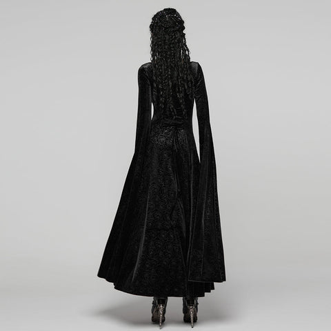 Gothic-elegantes ätherisches Kleid