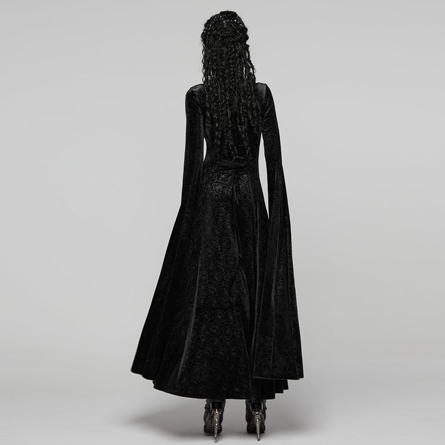 Gothic-elegantes ätherisches Kleid