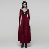 Gothic-elegantes ätherisches Kleid