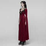 Gothic-elegantes ätherisches Kleid