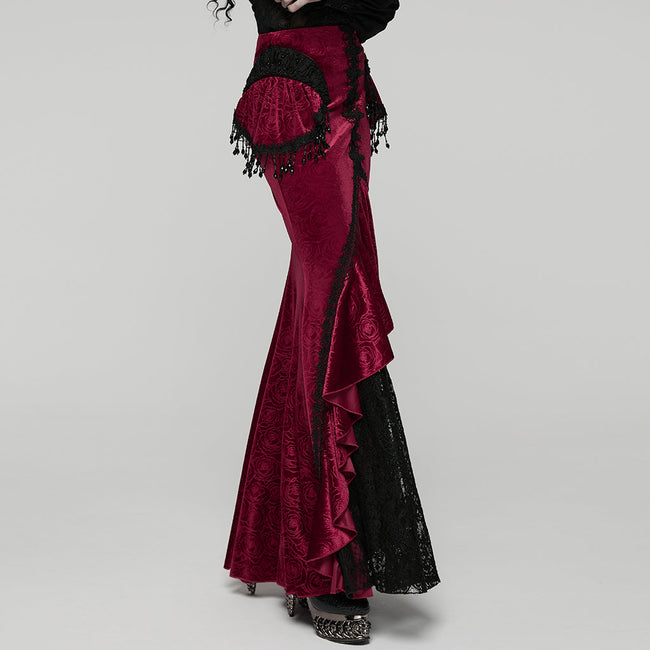 Wunderschöner Gothic-Fischschwanzrock