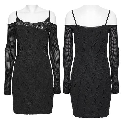 Punk Slim Fit Bodycon-Rock