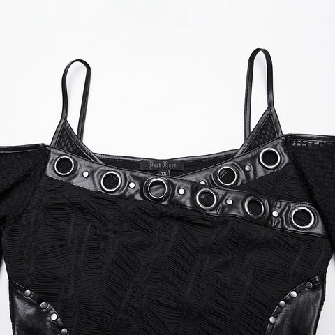 Punk Slim Fit Bodycon-Rock