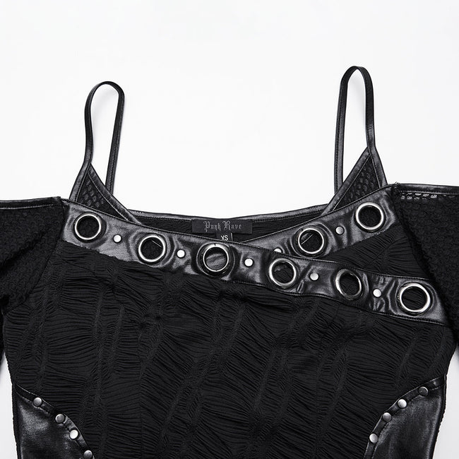 Punk Slim Fit Bodycon-Rock