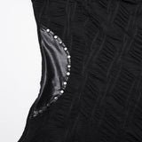 Punk Slim Fit Bodycon-Rock