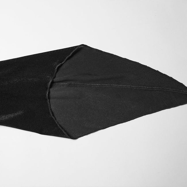 Gothic-Samtkleid mit Kapuze