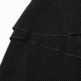 Punkiges, mehrlagiges, unregelmäßiges Kleid