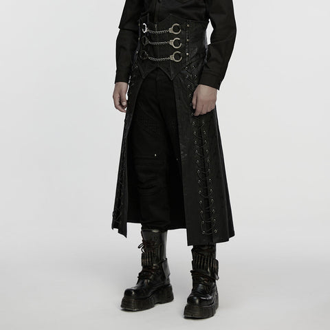 Punk-Rebell-Handschellen Kilt