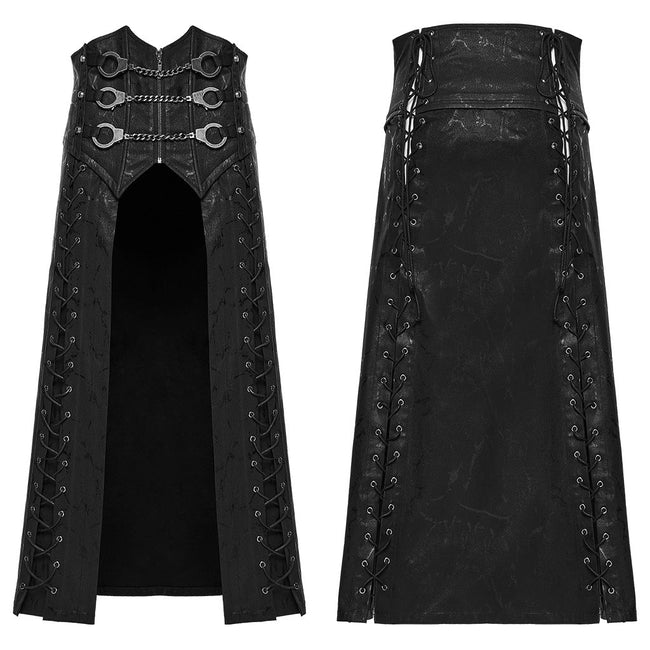 Punk-Rebell-Handschellen Kilt